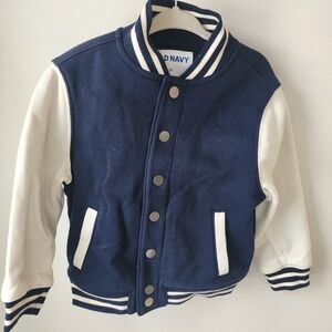 Old Navy Kids Blue and White Jacket